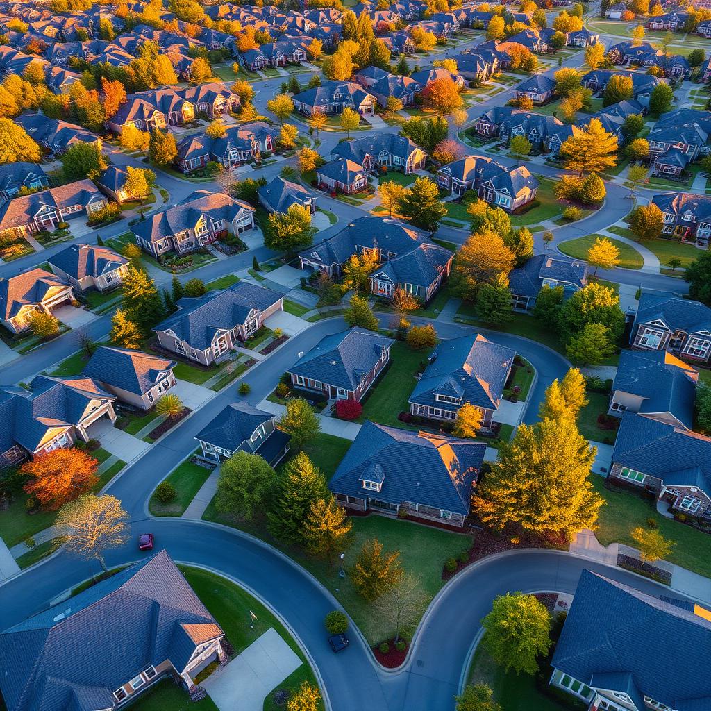 HOA community roofing project in University Park