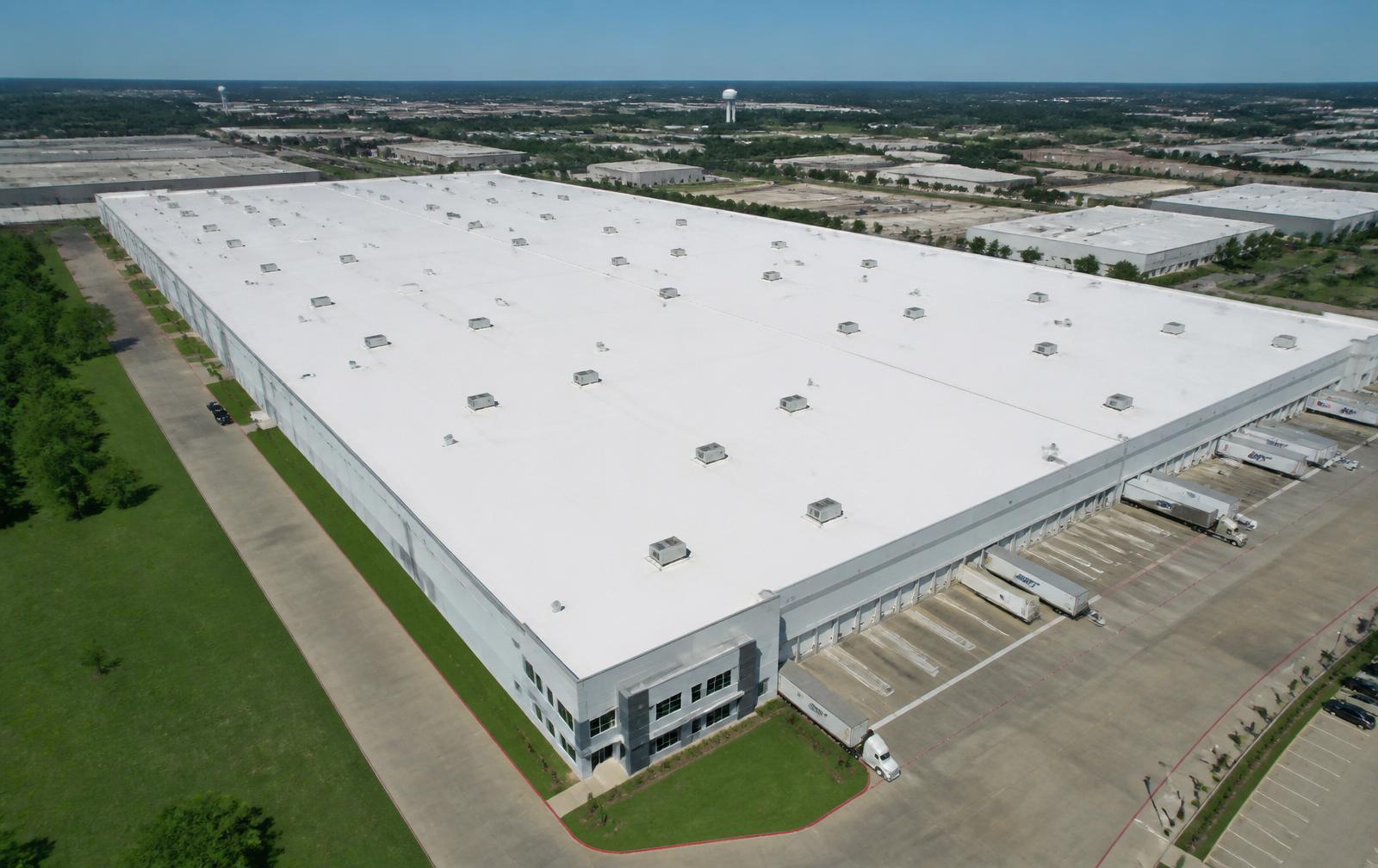80-mil TPO Warehouse System — after