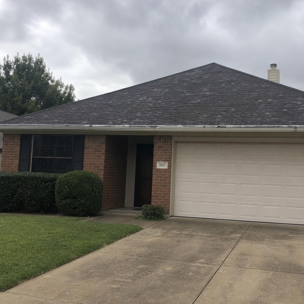 Hail Damage Restoration — before