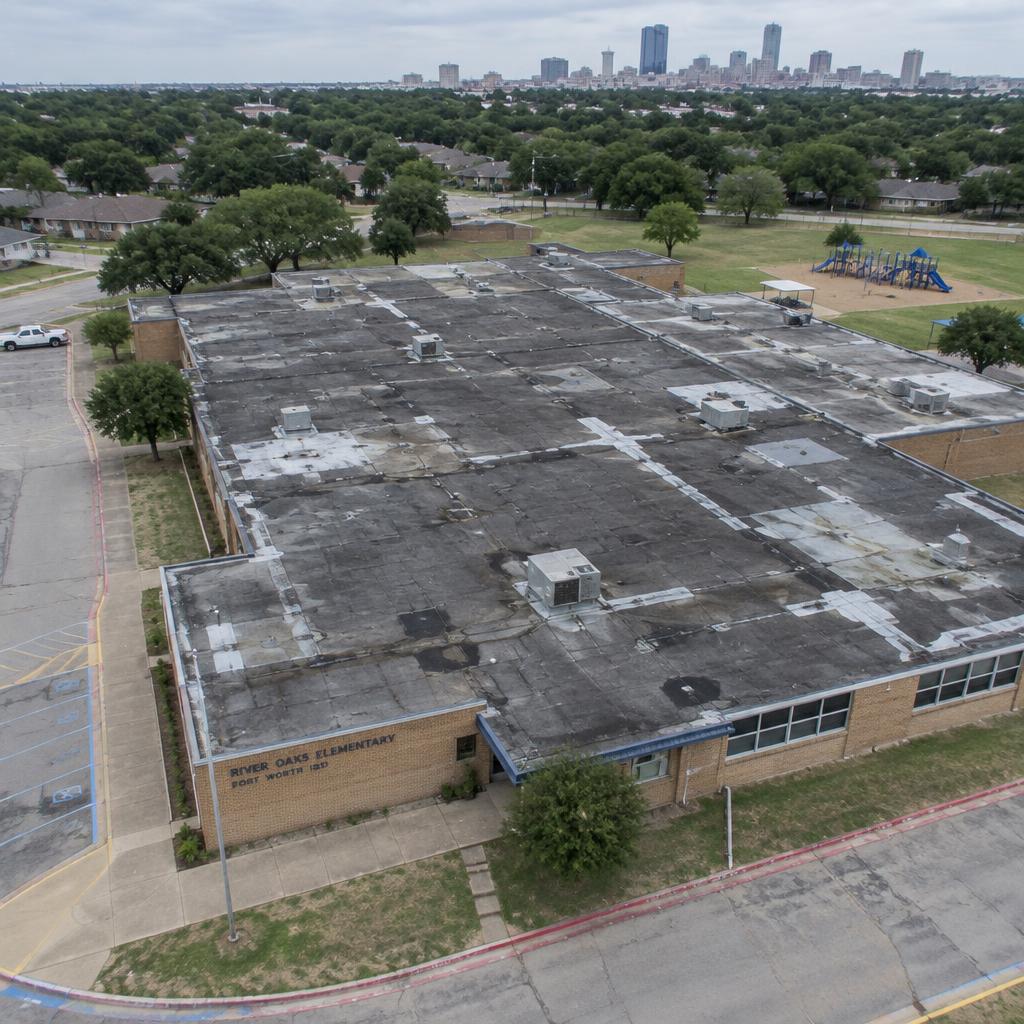 Elementary School Roof Replacement — before