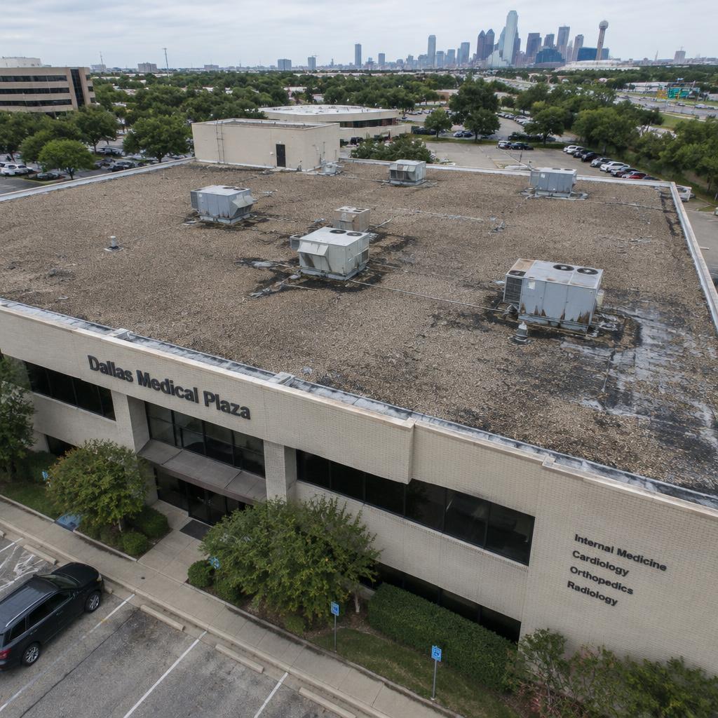 Medical Plaza PVC Retrofit — before